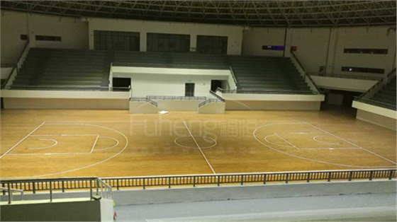 合肥幼儿师范学院篮球场木地板